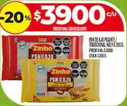 Supermercados DIA Zinho pan de ajo oferta