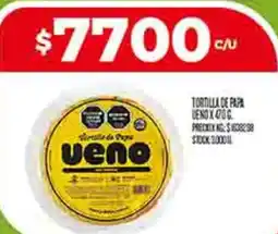Supermercados DIA Ueno tortilla de papa oferta