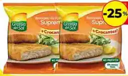 Supermercados DIA Granja de Sol supremas de pollo oferta