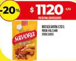 Supermercados DIA Savora original oferta
