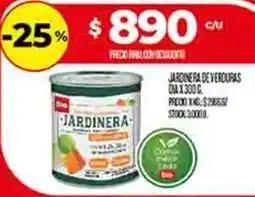Supermercados DIA Jardinera de verduras oferta