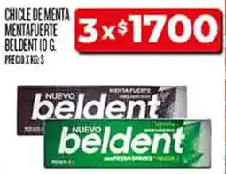 Supermercados DIA Beldent chicle de menta mentafuerte oferta