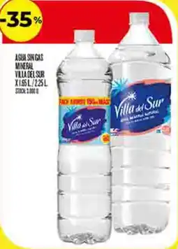 Supermercados DIA Villa del Sur agua sin gas oferta
