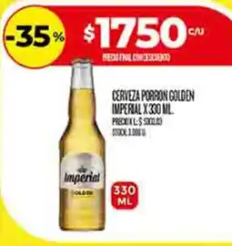 Supermercados DIA Imperial cerveza oferta
