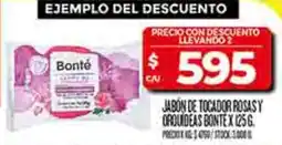 Supermercados DIA Bonté jabon de tocador oferta