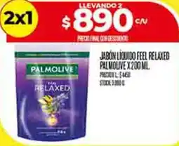 Supermercados DIA Palmolive jabón líquido feel relaxed oferta