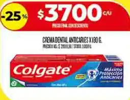Supermercados DIA Colgate crema dental oferta