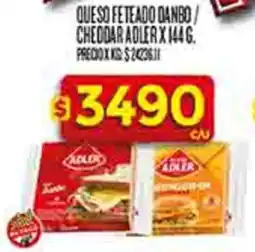 Supermercados DIA Adler queso feteado oferta
