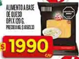 Supermercados DIA Opi alimento a base de queso oferta