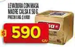 Supermercados DIA Calsa levadura con masa oferta