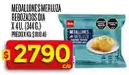 Supermercados DIA Dia medallones merluza oferta