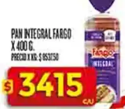 Supermercados DIA Fargo pan integral oferta