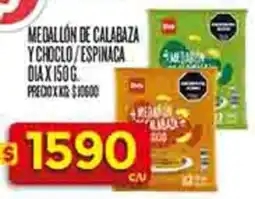 Supermercados DIA Dia medallion de calabaza oferta