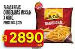 Supermercados DIA McCain papas fritas congeladas oferta