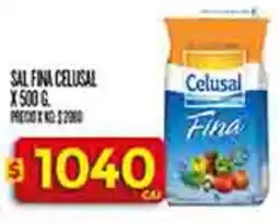 Supermercados DIA Celusal sal fina oferta