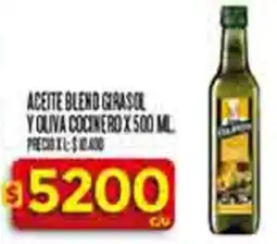Supermercados DIA Cocinero Aceite blend girasol y oliva oferta