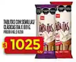 Supermercados DIA Dia tablitas con semillas/clasicas oferta