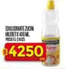 Supermercados DIA Hileret edulcorante zucra oferta