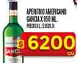 Supermercados DIA Gancia aperitivo americano oferta