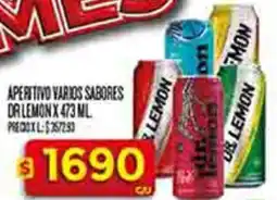Supermercados DIA Dr. Lemon aperitivo oferta
