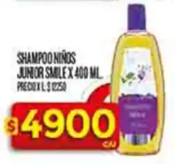 Supermercados DIA Smilex shampoo niños junior oferta