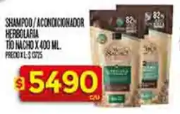 Supermercados DIA Tio Nacho shampoo/acondicionador oferta