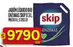 Supermercados DIA Skip jabon líquido bio enzimas oferta