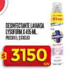 Supermercados DIA Lysoform desinfectante lavanda oferta
