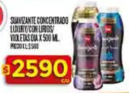 Supermercados DIA Dia suavizante concentrado oferta