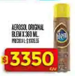 Supermercados DIA Blem aerosol original oferta