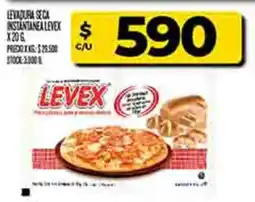 Supermercados DIA Levex levadura seca instantanea oferta