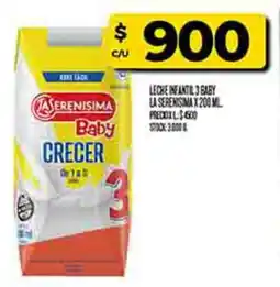 Supermercados DIA La serenisima baby crecer oferta