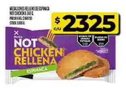 Supermercados DIA Not Chicken medallones relleno de espinaca oferta