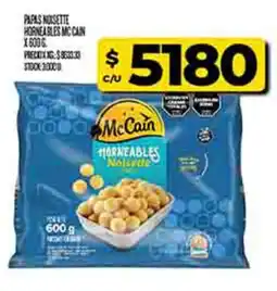 Supermercados DIA McCain papas noisette oferta