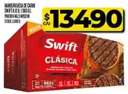 Supermercados DIA Swift hamburguesa de carne oferta