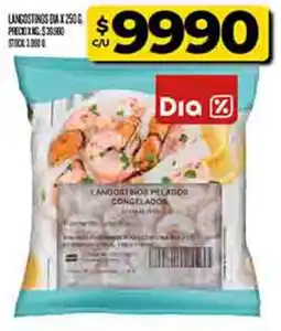Supermercados DIA Dia langostinos oferta