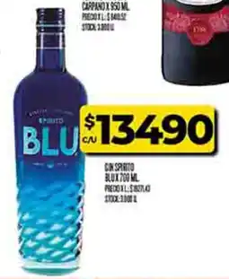 Supermercados DIA Blu gin spirito oferta