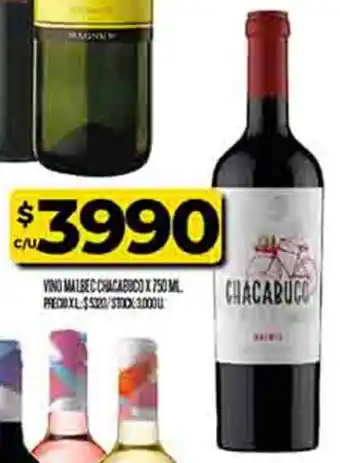 Supermercados DIA Chacabuco vino malbec oferta