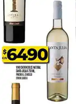 Supermercados DIA Santa Julia vino oferta