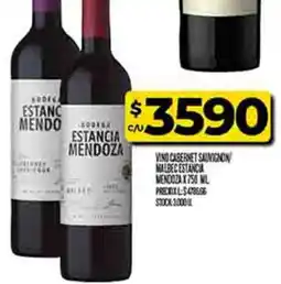 Supermercados DIA Estancia Mendoza vino oferta