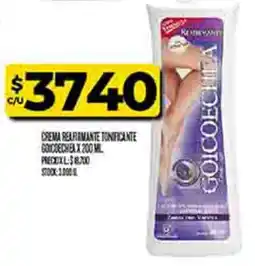 Supermercados DIA Goicoechea crema reafirmante oferta