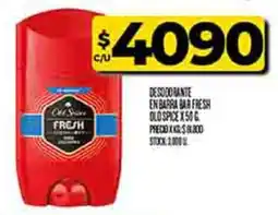 Supermercados DIA Old Spice desodorante en barra fresh oferta