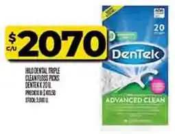 Supermercados DIA Dentek hilo dental triple clean floss oferta