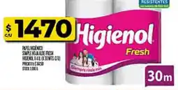 Supermercados DIA Higienol Fresh oferta