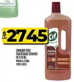 Supermercados DIA Cif limpiador pisos oferta