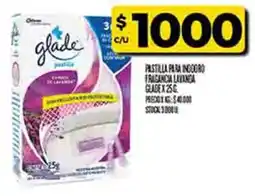 Supermercados DIA Glade pastilla para inodoro oferta