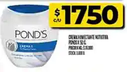 Supermercados DIA POND'S crema humectante oferta