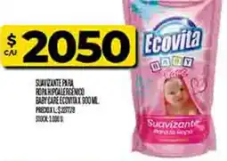 Supermercados DIA Ecovita suavizante para ropa oferta