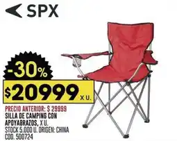 Coto SPX silla de camping con apoyabrazos oferta
