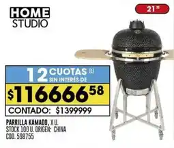 Coto Home Studio parrilla kamado oferta